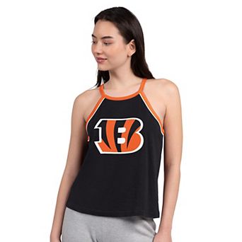 Women's G-III 4Her by Carl Banks Black Cincinnati Bengals Redemption Win Tank Top