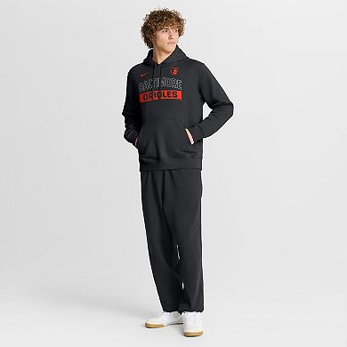 Men's Nike Black Baltimore Orioles Primetime Club Hoodie