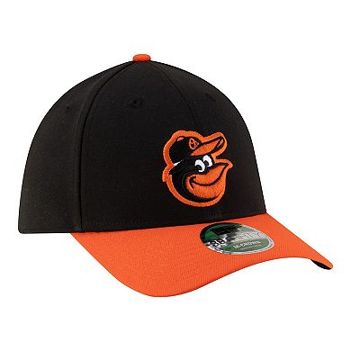 Men's New Era Black Baltimore Orioles Player Replica 39THIRTY M-Crown Flex Hat