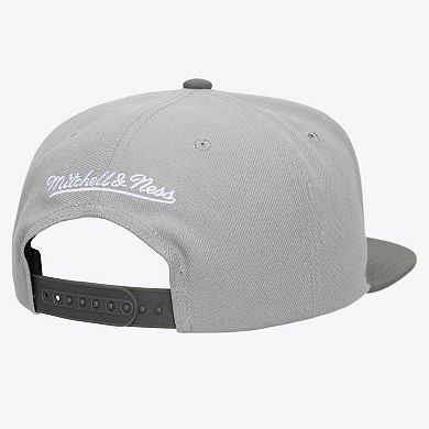 Men's Mitchell & Ness Gray Los Angeles Kings Legendary Home Snapback Hat
