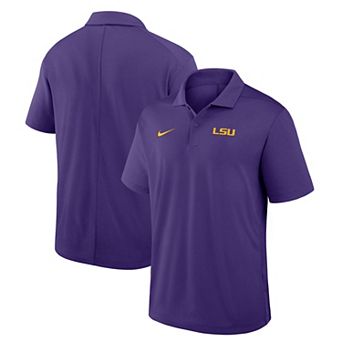 Men's Nike Purple LSU Tigers Primetime Victory Plus Dri-FIT Polo