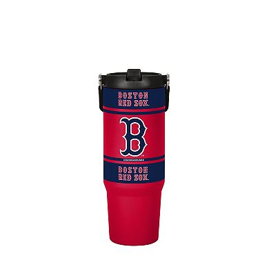 Logo Brands Boston Red Sox 30oz. Colorblock 2.0 Top Handle Tumbler
