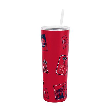 Logo Brands Los Angeles Angels 30oz Dreamweave Straw Tumbler