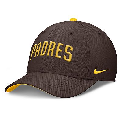 Men's Nike Brown San Diego Padres Primetime Rise Dri-FIT Flex Hat