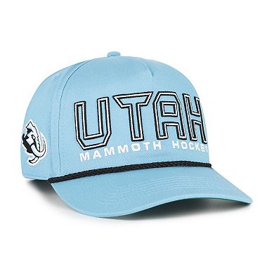 Men's '47 Light Blue Utah Mammoth Byline Hitch Adjustable Hat