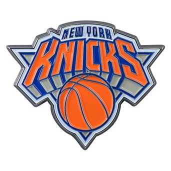 Logo Brands New York Knicks Embossed Color Auto Emblem