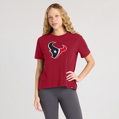Women's Fanatics Red Houston Texans Essential Legacy T-Shirt
