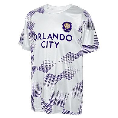 Youth Outerstuff White Orlando City SC Sheer Thrill T-Shirt