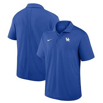 Men's Nike Royal Kentucky Wildcats Primetime Victory Plus Dri-FIT Polo