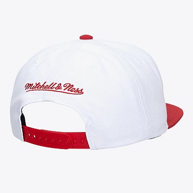 Men's Mitchell & Ness White Detroit Red Wings Legendary Home Snapback Hat