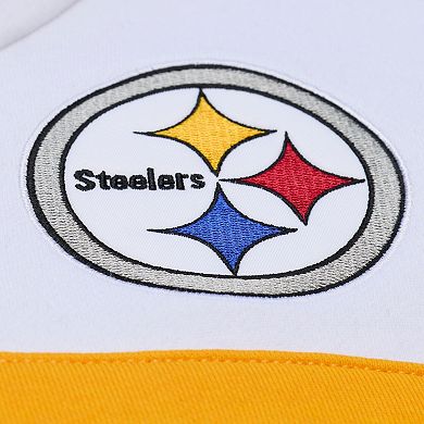 Men's Black Mitchell & Ness Pittsburgh Steelers Head Coach Hoodie