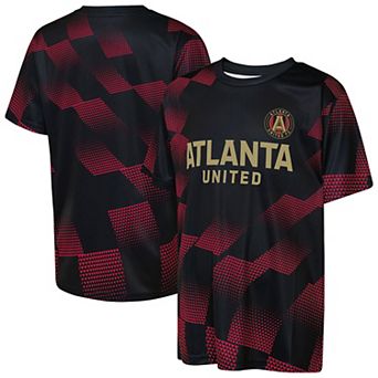 Youth Outerstuff Black Atlanta United FC Sheer Thrill T-Shirt