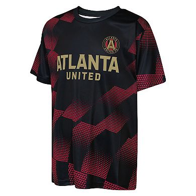 Youth Outerstuff Black Atlanta United FC Sheer Thrill T-Shirt