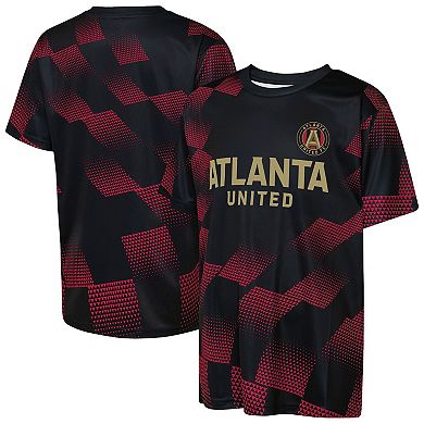 Youth Outerstuff Black Atlanta United FC Sheer Thrill T-Shirt