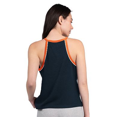 Women's G-III 4Her by Carl Banks Navy Chicago Bears Redemption Win Slub Tank Top