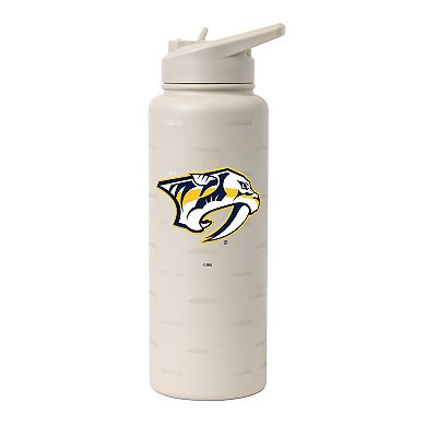 Logo Brands Nashville Predators 34oz. Sand Ghost Quencher Bottle