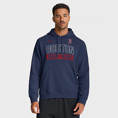 Men's Nike Navy Boston Red Sox Primetime Club Hoodie