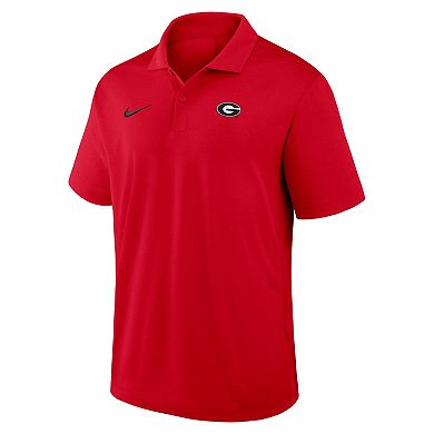 Men's Nike Red Georgia Bulldogs Primetime Victory Plus Dri-FIT Polo