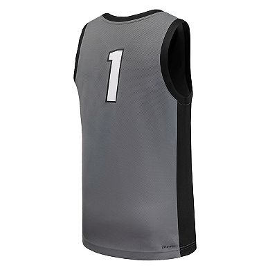 Men's Nike #1 Gray Colorado Buffaloes Replica Basketball Jersey