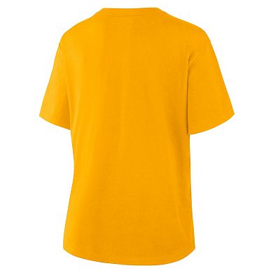 Women's Fanatics Gold Green Bay Packers Essential Legacy T-Shirt