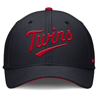 Men's Nike Navy Minnesota Twins Primetime Rise Dri-FIT Flex Hat
