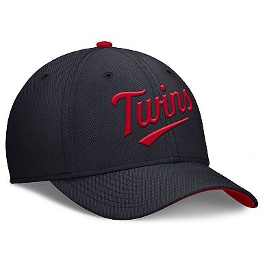 Men's Nike Navy Minnesota Twins Primetime Rise Dri-FIT Flex Hat
