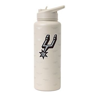 Logo Brands San Antonio Spurs 34oz. Sand Ghost Quencher Bottle