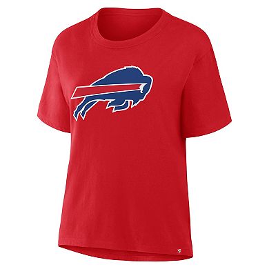 Women's Fanatics Red Buffalo Bills Essential Legacy T-Shirt