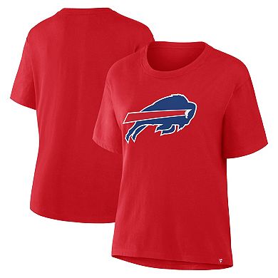 Women's Fanatics Red Buffalo Bills Essential Legacy T-Shirt
