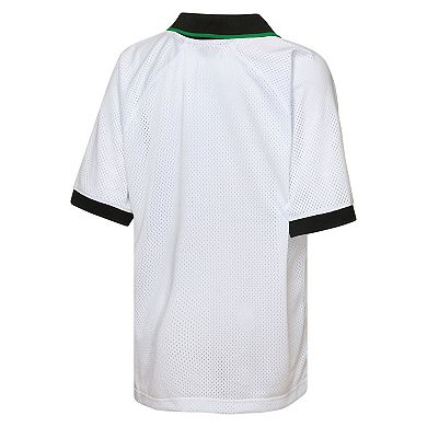 Youth Outerstuff White Austin FC Mesh Raglan T-Shirt