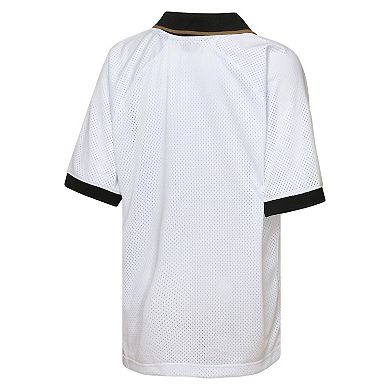 Youth Outerstuff White LAFC Mesh Raglan T-Shirt