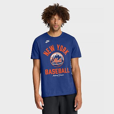 Men's Nike Royal New York Mets Cooperstown Collection T-Shirt