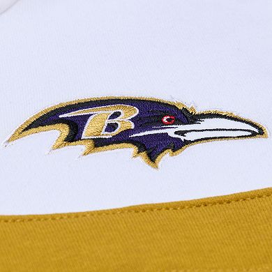 Men's Black Mitchell & Ness Baltimore Ravens Head Coach Hoodie