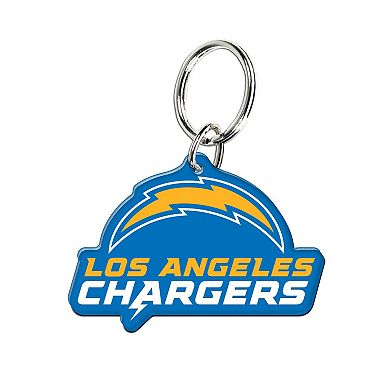 WinCraft Los Angeles Chargers Premium Acrylic Core Key Ring