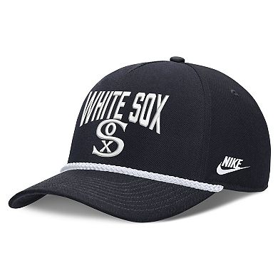 Men's Nike Navy Chicago White Sox Cooperstown Rise Adjustable Hat