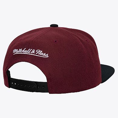 Men's Mitchell & Ness Maroon Anaheim Ducks Legendary Home Snapback Hat