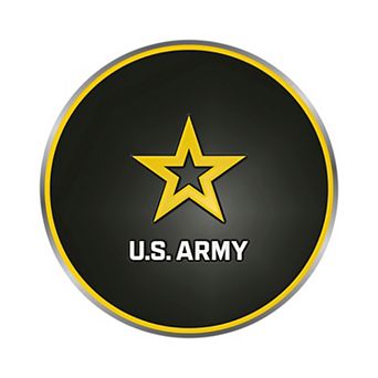 Logo Brands Army Black Knights Embossed Color Auto Emblem