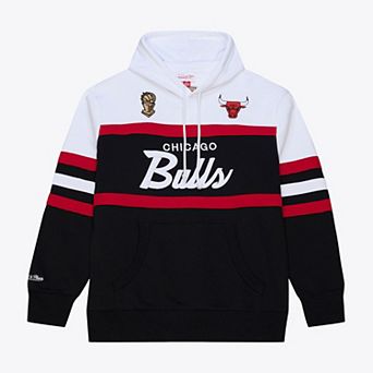 Men's Mitchell & Ness Black Chicago Bulls Head Coach Hoodie