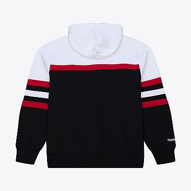 Men's Mitchell & Ness Black Chicago Bulls Head Coach Hoodie