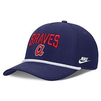 Men's Nike Royal Atlanta Braves Cooperstown Rise Adjustable Hat