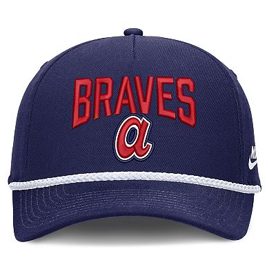 Men's Nike Royal Atlanta Braves Cooperstown Rise Adjustable Hat