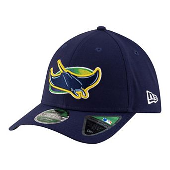 Men's New Era Navy Tampa Bay Rays Alternate Player Replica 39THIRTY M-Crown Flex Hat