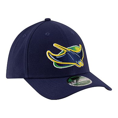 Men's New Era Navy Tampa Bay Rays Alternate Player Replica 39THIRTY M-Crown Flex Hat