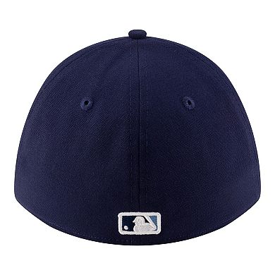 Men's New Era Navy Tampa Bay Rays Alternate Player Replica 39THIRTY M-Crown Flex Hat