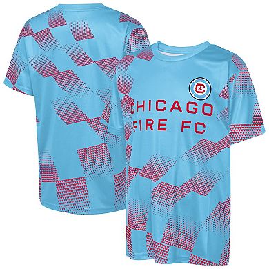 Youth Outerstuff Blue Chicago Fire Sheer Thrill T-Shirt