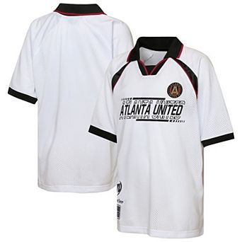 Youth Outerstuff White Atlanta United FC Mesh Raglan T-Shirt