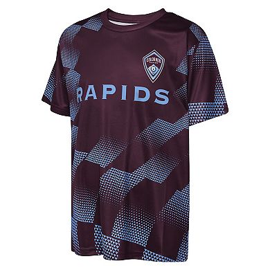Youth Outerstuff Burgundy Colorado Rapids Sheer Thrill T-Shirt