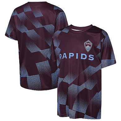 Youth Outerstuff Burgundy Colorado Rapids Sheer Thrill T-Shirt