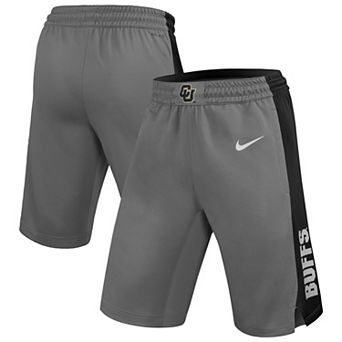 Men's Nike Gray Colorado Buffaloes Dri-FIT Replica Basketball Shorts