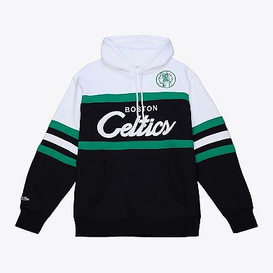 Men's Mitchell & Ness Black Boston Celtics Head Coach Hoodie